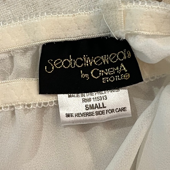 Sold Vintage style Elegant White Lace Pushup bra top Chemise. Bridal style! - Picture 2 of 9